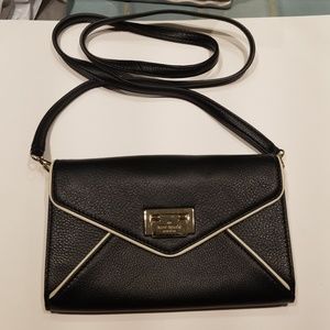 Kate Spade envelope hand bag black